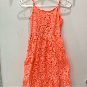 Cute Kids Orange Dress